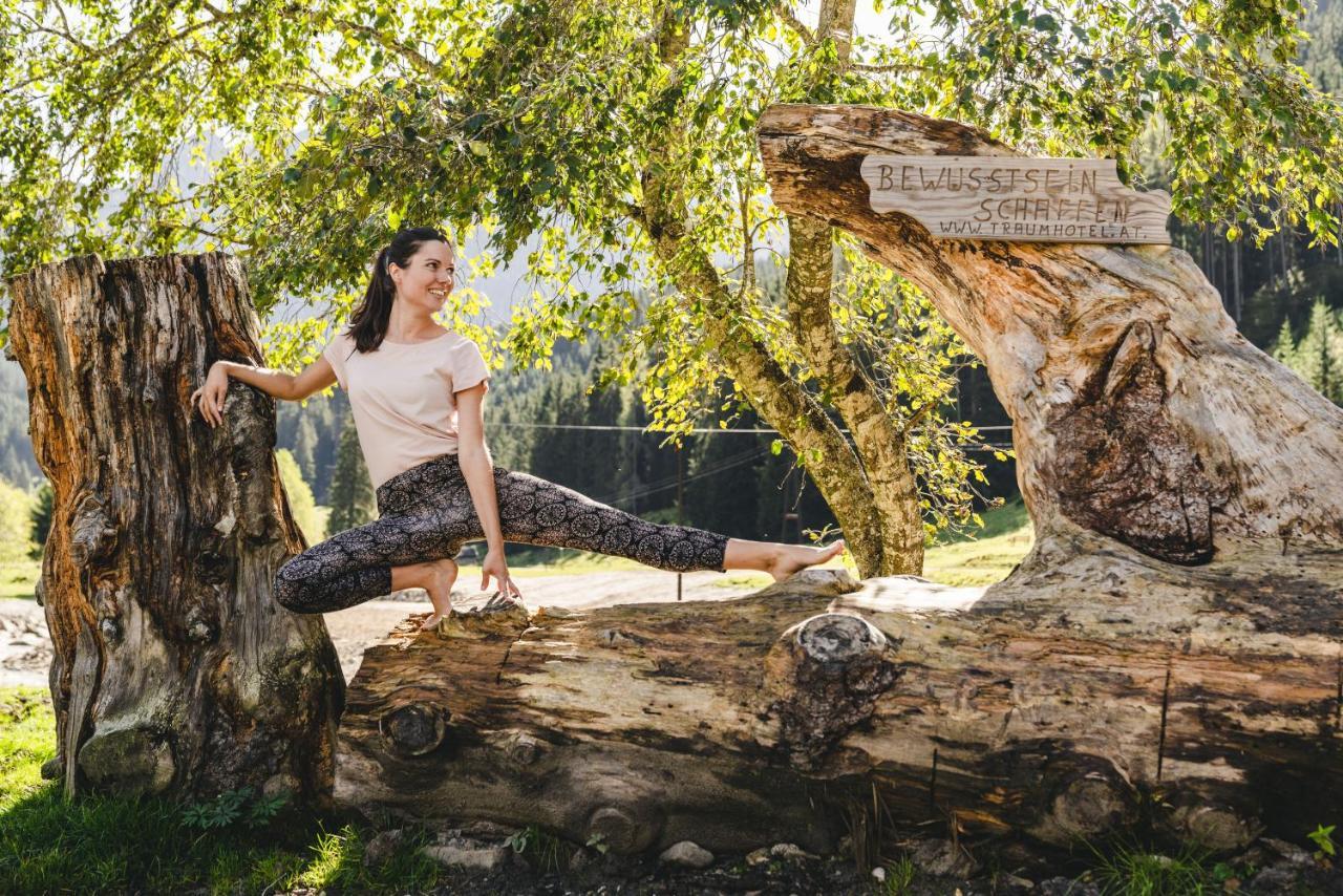 Traumhotel Alpina Superior --Yoga Und Ayurvedahotel (Adults Only) Gerlos Exteriör bild
