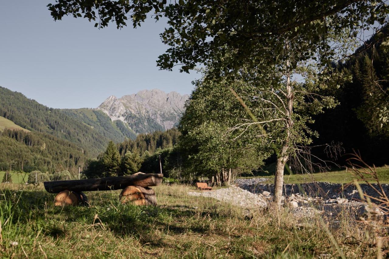 Traumhotel Alpina Superior --Yoga Und Ayurvedahotel (Adults Only) Gerlos Exteriör bild