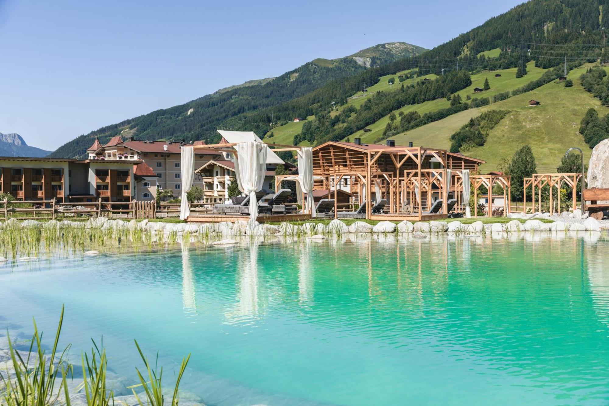 Traumhotel Alpina Superior --Yoga Und Ayurvedahotel (Adults Only) Gerlos Exteriör bild