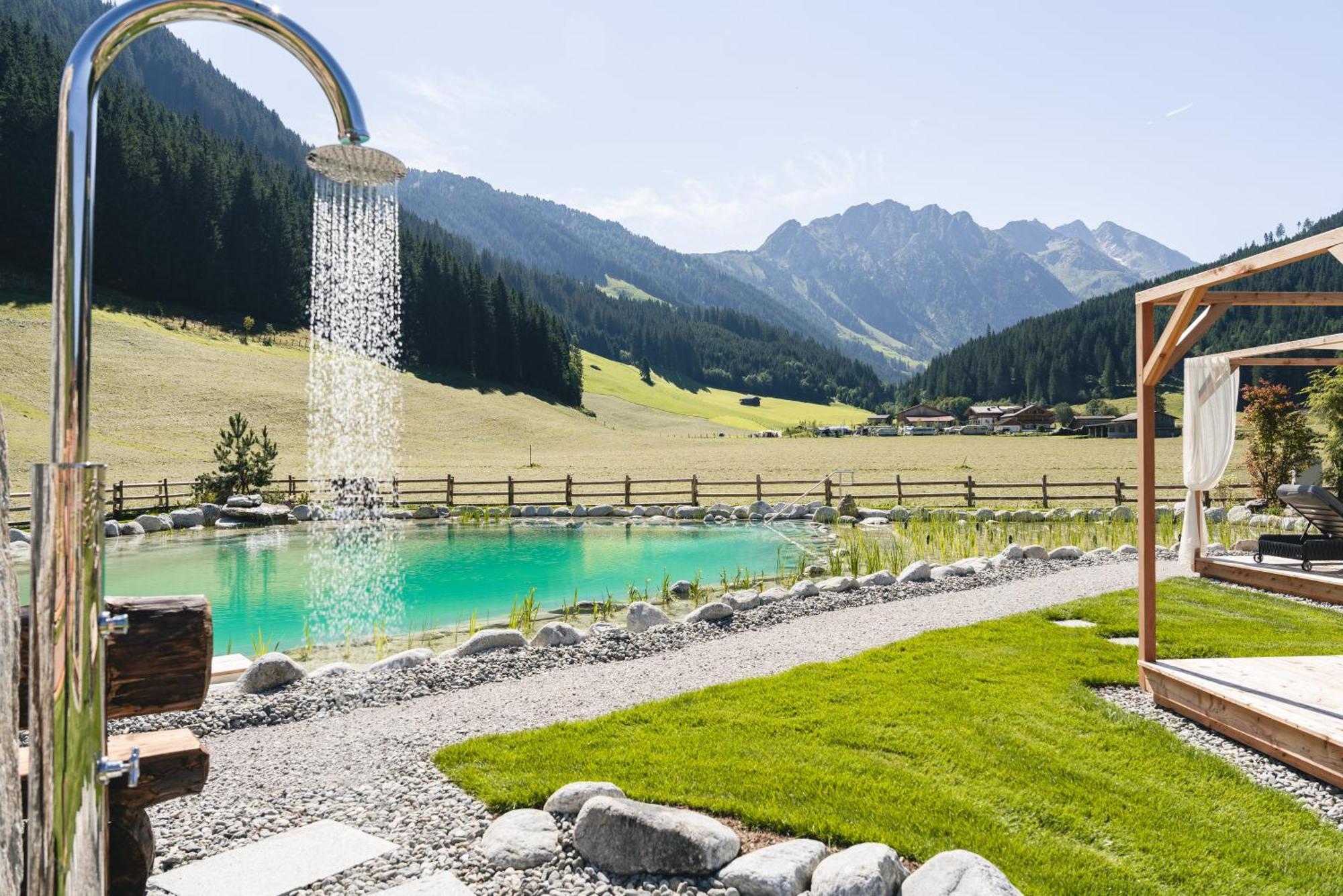 Traumhotel Alpina Superior --Yoga Und Ayurvedahotel (Adults Only) Gerlos Exteriör bild
